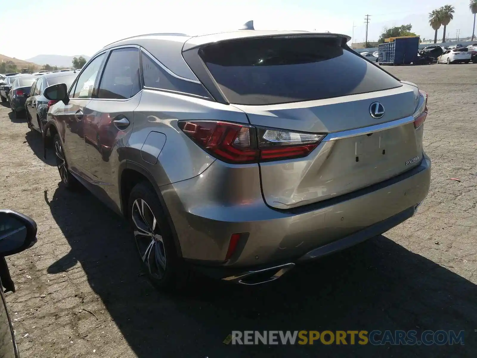 3 Photograph of a damaged car 2T2ZZMCA0KC117493 LEXUS RX350 2019