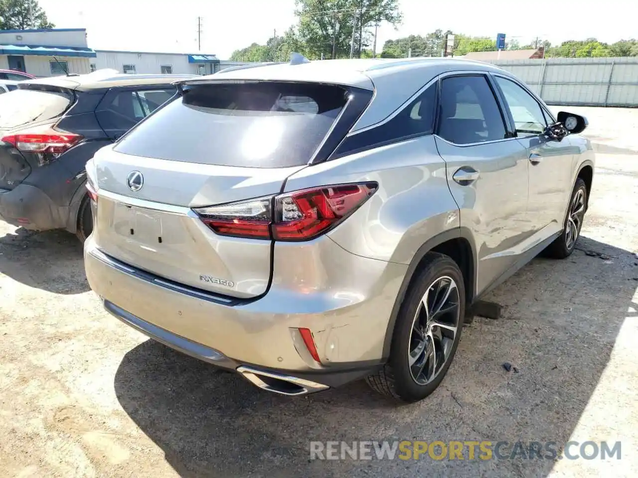 4 Photograph of a damaged car 2T2ZZMCA0KC124850 LEXUS RX350 2019