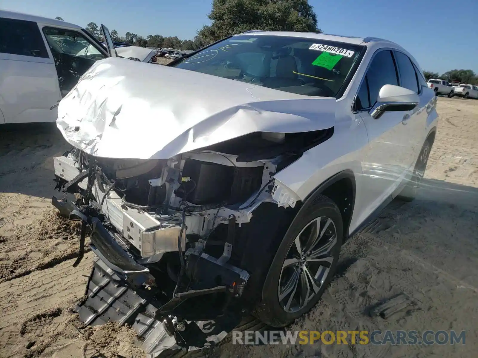 2 Photograph of a damaged car 2T2ZZMCA0KC125092 LEXUS RX350 2019