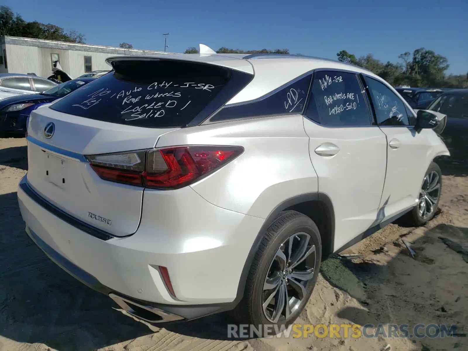 4 Photograph of a damaged car 2T2ZZMCA0KC125092 LEXUS RX350 2019