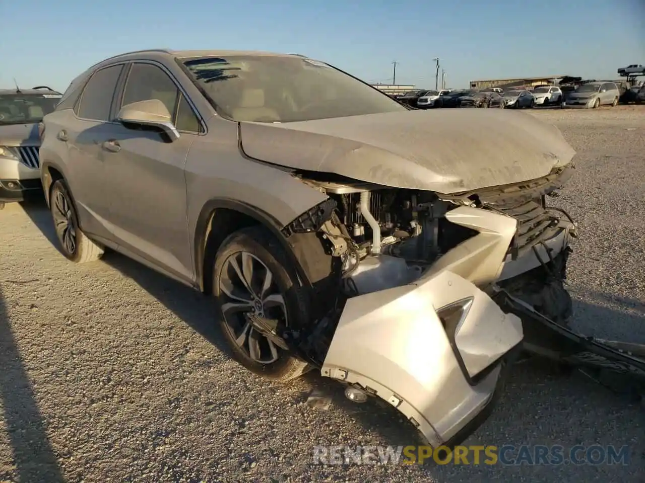 1 Photograph of a damaged car 2T2ZZMCA0KC125495 LEXUS RX350 2019