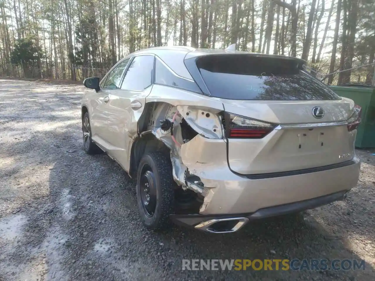 3 Photograph of a damaged car 2T2ZZMCA0KC126520 LEXUS RX350 2019