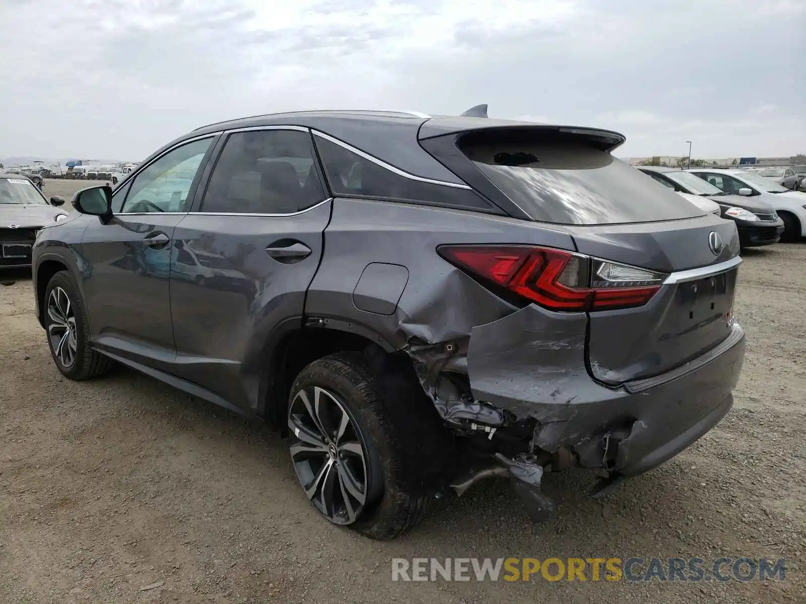 3 Photograph of a damaged car 2T2ZZMCA0KC126629 LEXUS RX350 2019