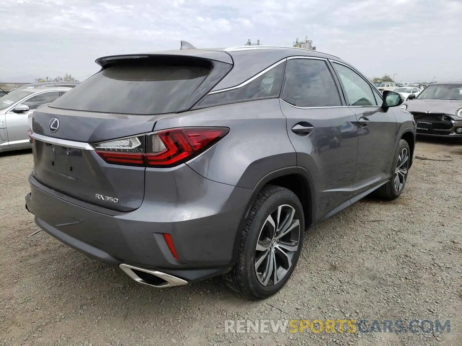 4 Photograph of a damaged car 2T2ZZMCA0KC126629 LEXUS RX350 2019