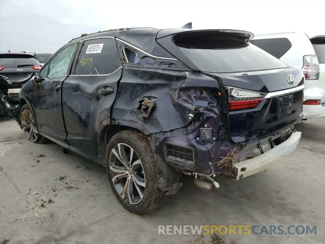 3 Photograph of a damaged car 2T2ZZMCA0KC126873 LEXUS RX350 2019