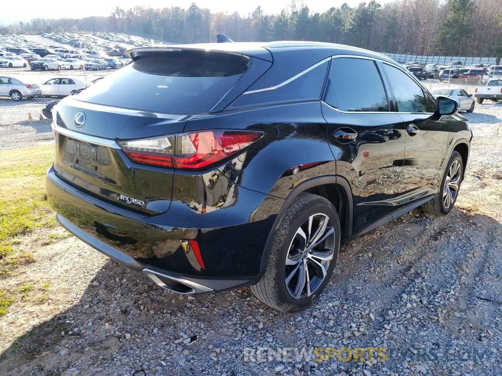 4 Photograph of a damaged car 2T2ZZMCA0KC128431 LEXUS RX350 2019