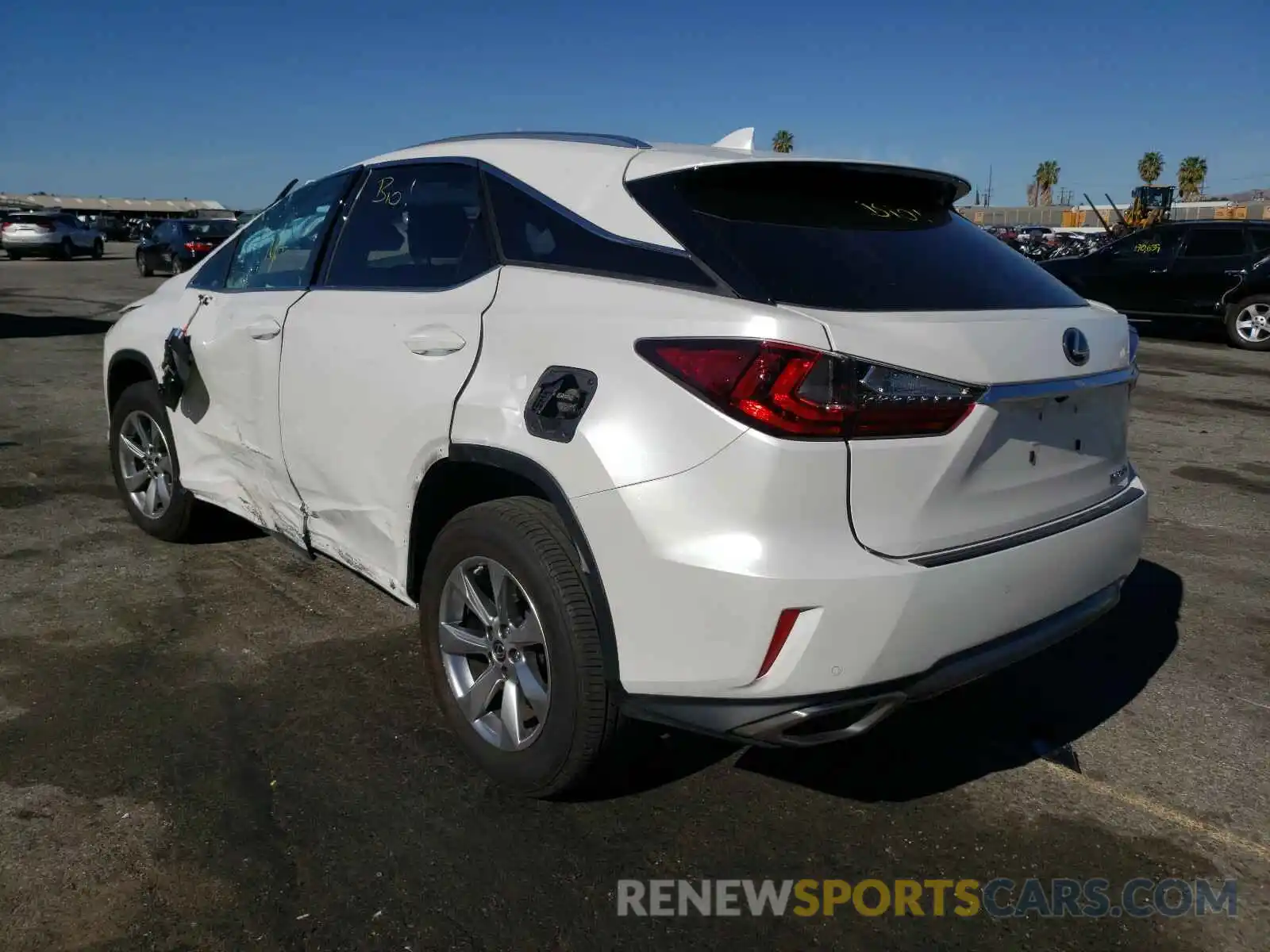 3 Photograph of a damaged car 2T2ZZMCA0KC130972 LEXUS RX350 2019