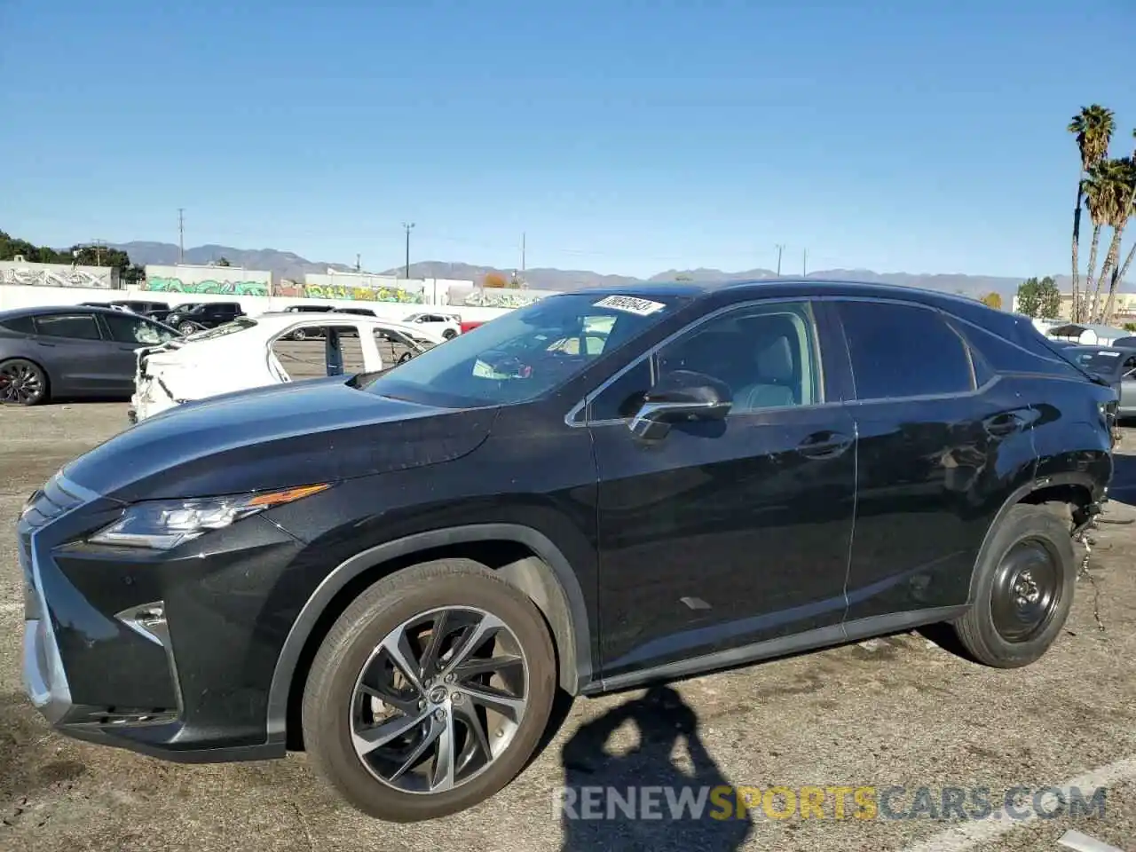 1 Photograph of a damaged car 2T2ZZMCA0KC135587 LEXUS RX350 2019