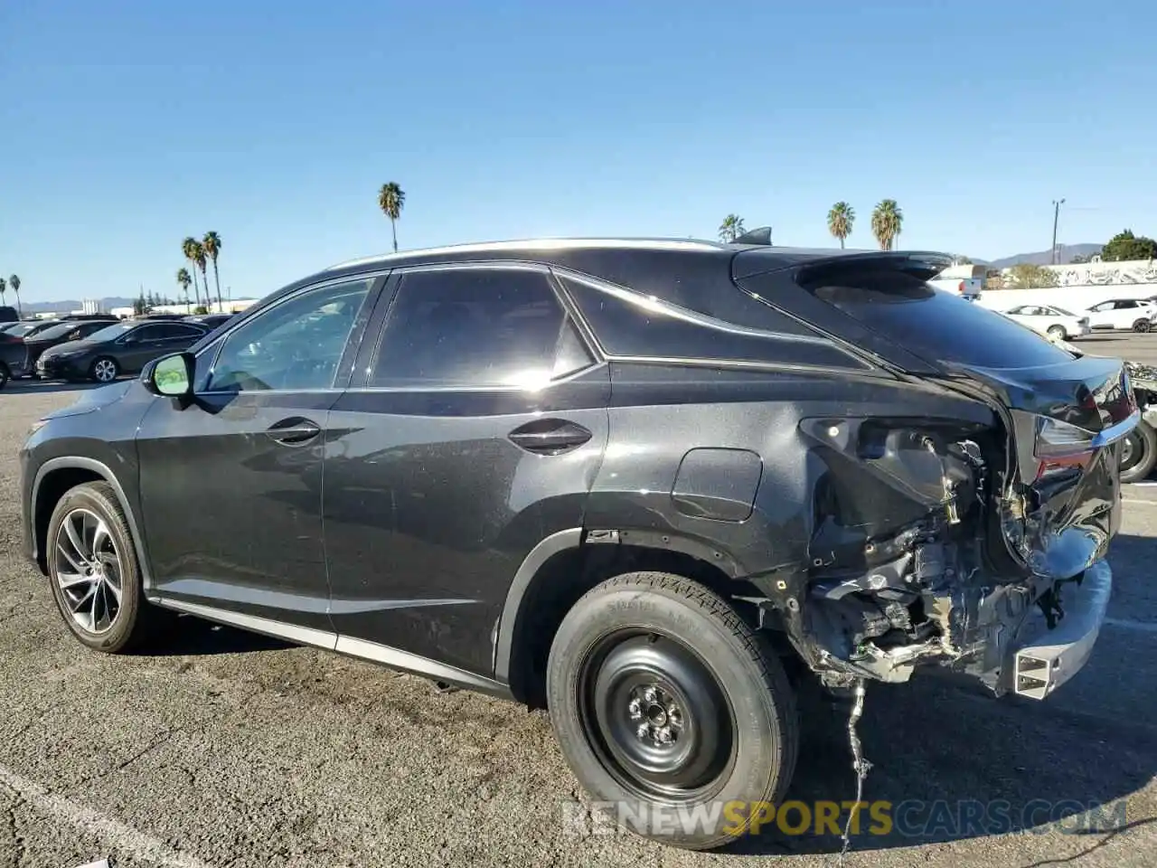 2 Photograph of a damaged car 2T2ZZMCA0KC135587 LEXUS RX350 2019