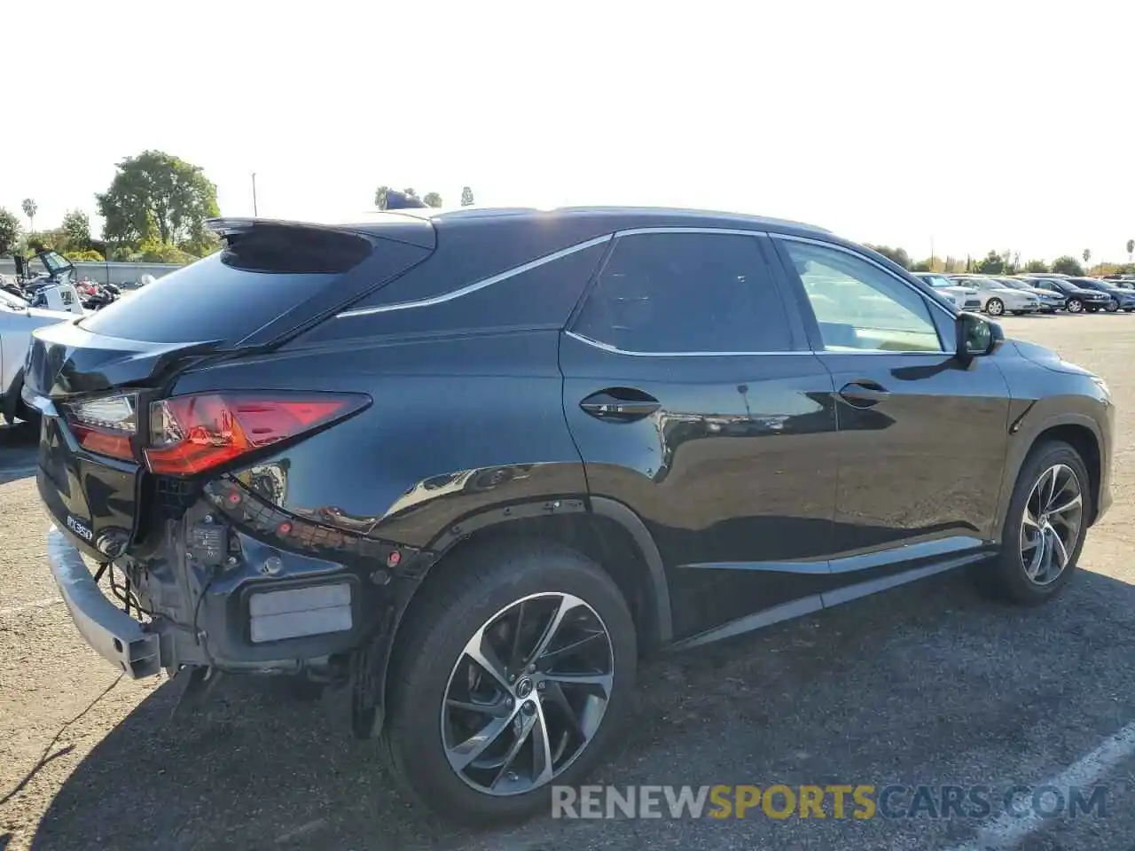 3 Photograph of a damaged car 2T2ZZMCA0KC135587 LEXUS RX350 2019