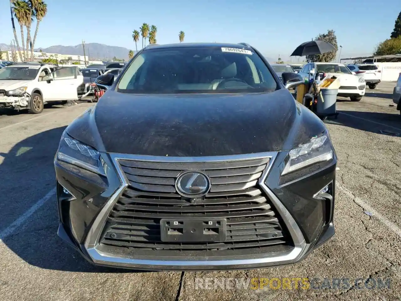 5 Photograph of a damaged car 2T2ZZMCA0KC135587 LEXUS RX350 2019