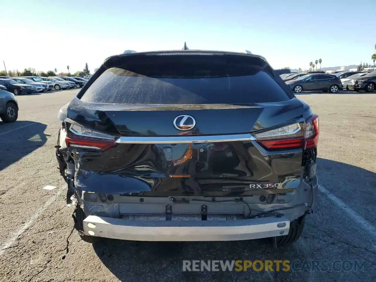 6 Photograph of a damaged car 2T2ZZMCA0KC135587 LEXUS RX350 2019