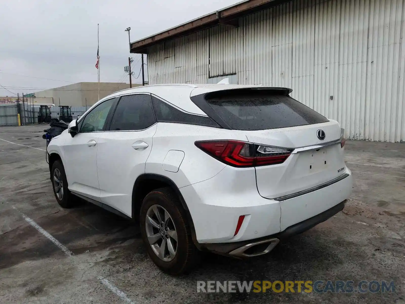 3 Photograph of a damaged car 2T2ZZMCA0KC136142 LEXUS RX350 2019