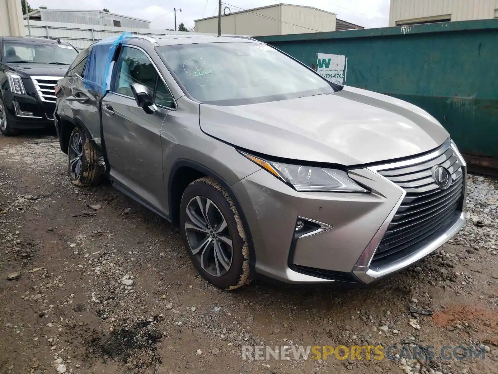 1 Photograph of a damaged car 2T2ZZMCA0KC150588 LEXUS RX350 2019