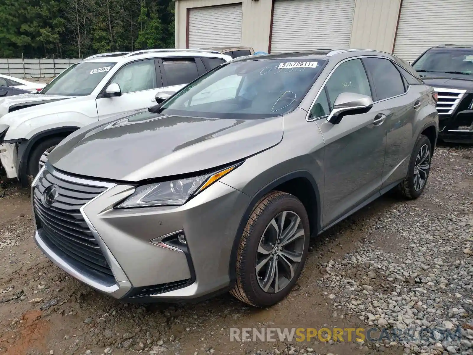 2 Photograph of a damaged car 2T2ZZMCA0KC150588 LEXUS RX350 2019