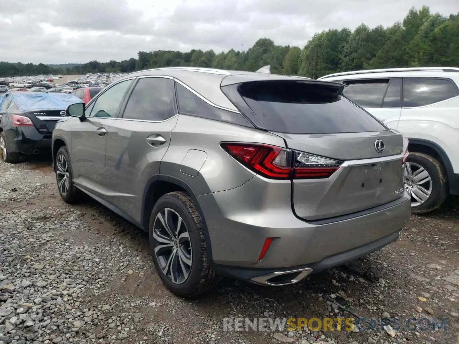 3 Photograph of a damaged car 2T2ZZMCA0KC150588 LEXUS RX350 2019