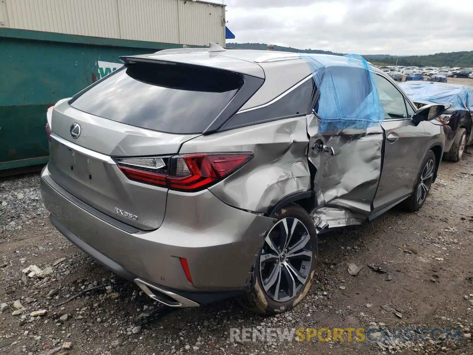 4 Photograph of a damaged car 2T2ZZMCA0KC150588 LEXUS RX350 2019