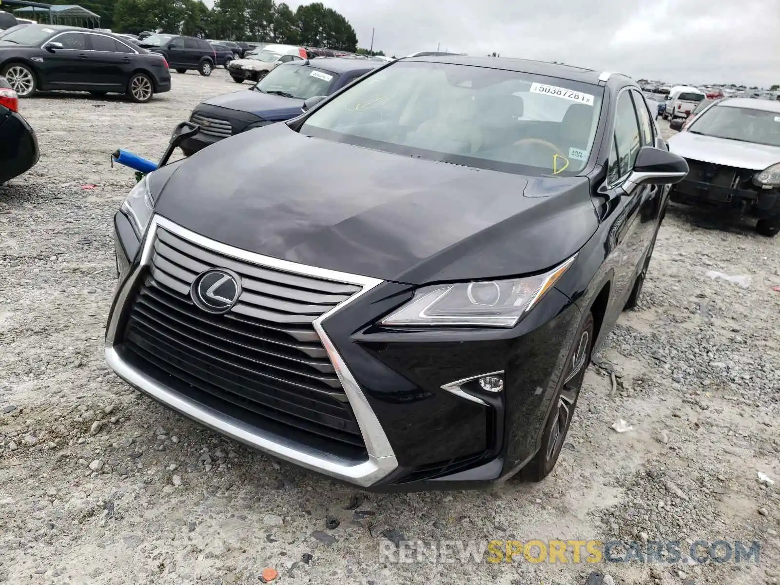 2 Photograph of a damaged car 2T2ZZMCA1KC120290 LEXUS RX350 2019