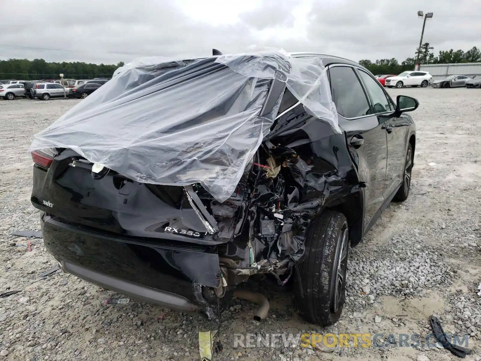 4 Photograph of a damaged car 2T2ZZMCA1KC120290 LEXUS RX350 2019