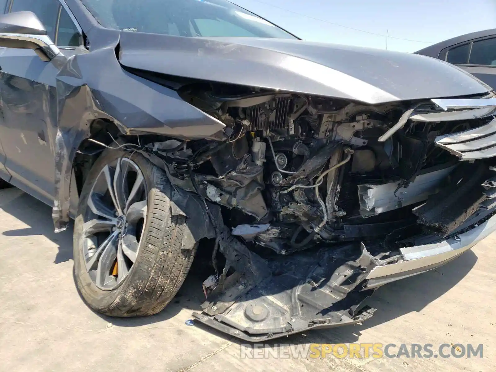 9 Photograph of a damaged car 2T2ZZMCA1KC121603 LEXUS RX350 2019