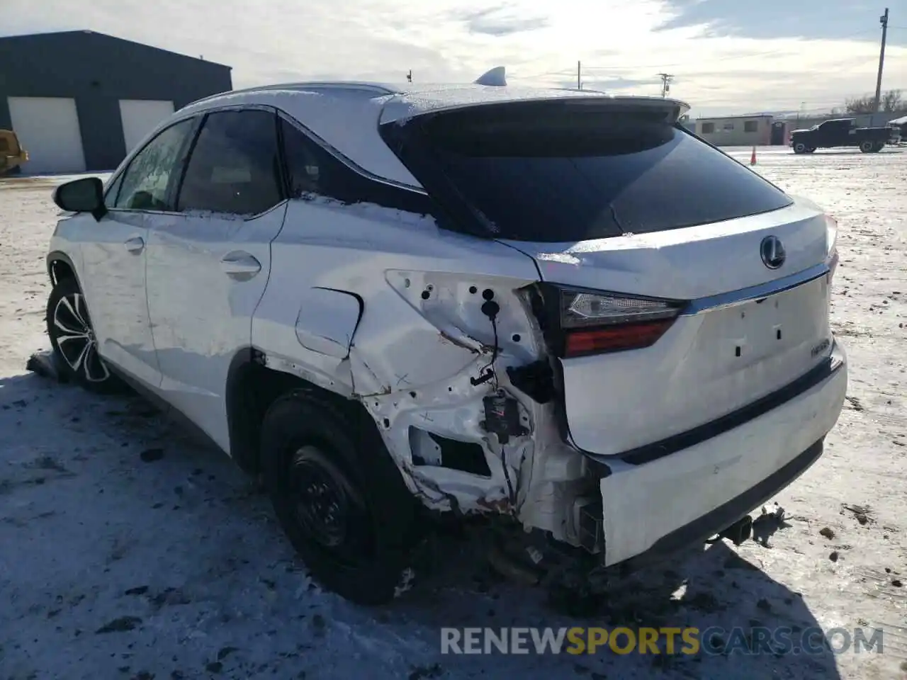 3 Photograph of a damaged car 2T2ZZMCA1KC122654 LEXUS RX350 2019