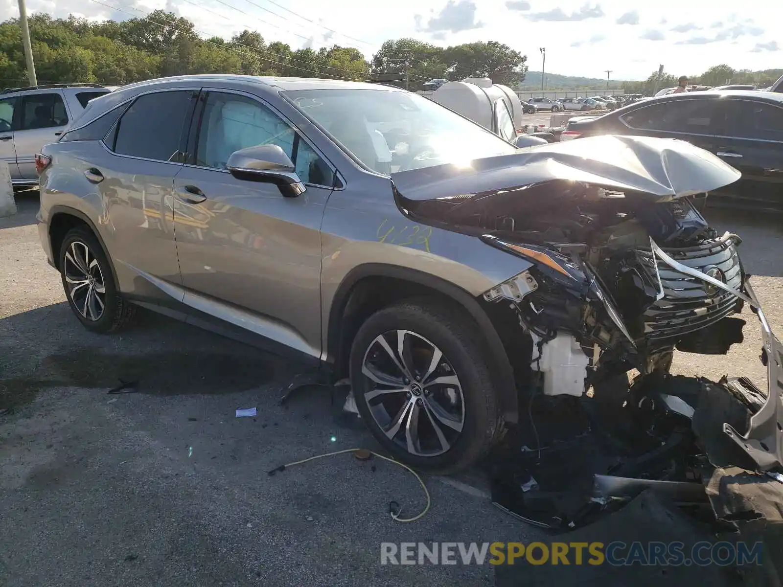 1 Photograph of a damaged car 2T2ZZMCA1KC123111 LEXUS RX350 2019