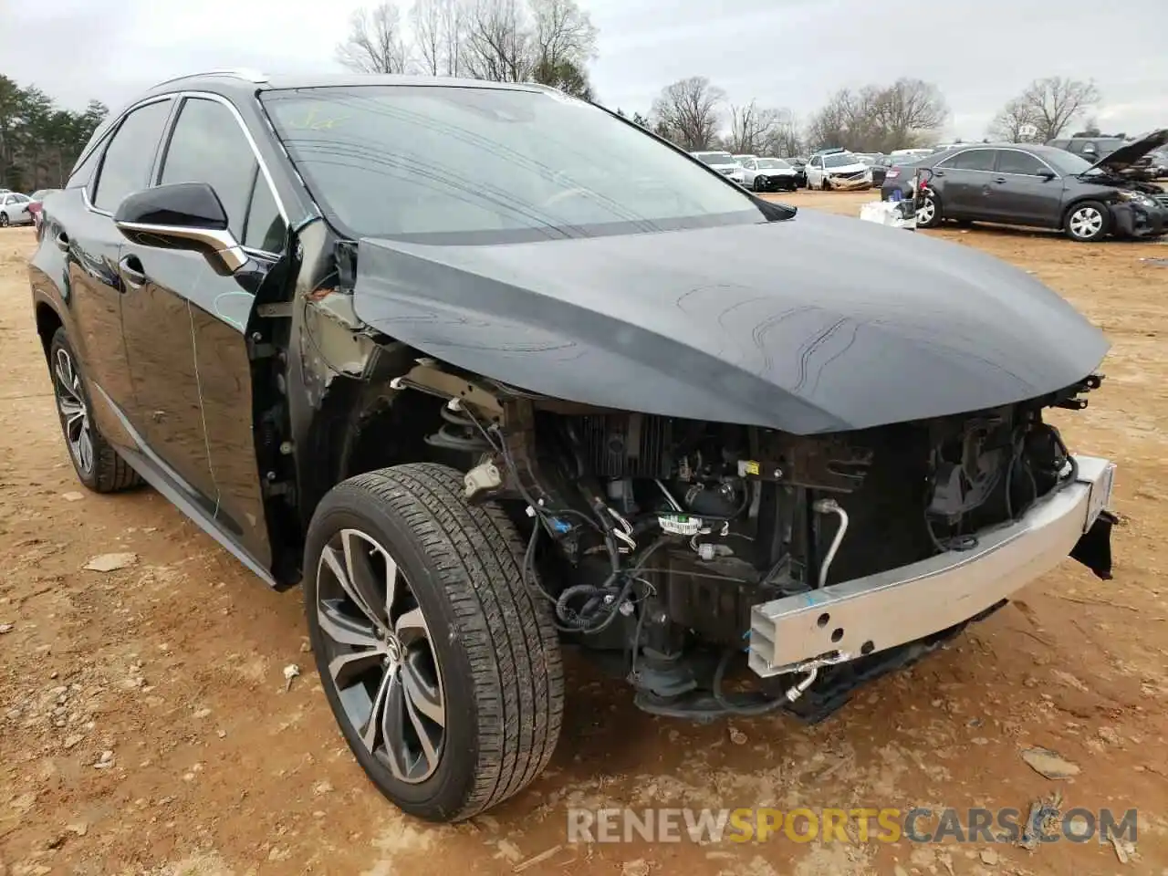 1 Photograph of a damaged car 2T2ZZMCA1KC124274 LEXUS RX350 2019