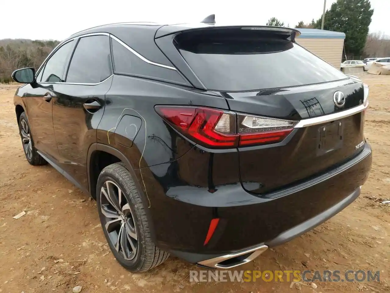 3 Photograph of a damaged car 2T2ZZMCA1KC124274 LEXUS RX350 2019