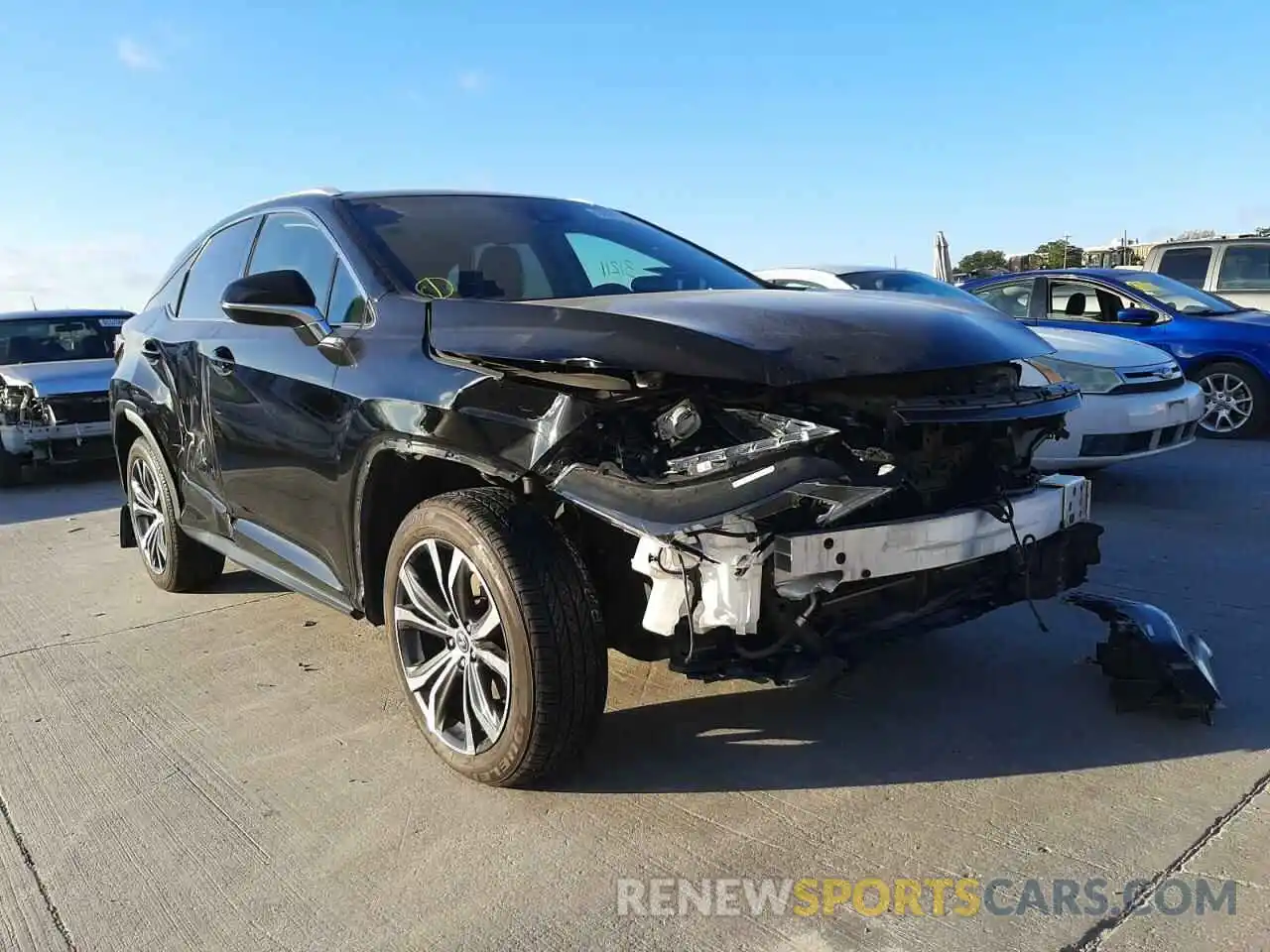 1 Photograph of a damaged car 2T2ZZMCA1KC125053 LEXUS RX350 2019