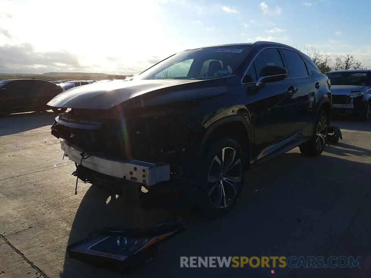 2 Photograph of a damaged car 2T2ZZMCA1KC125053 LEXUS RX350 2019