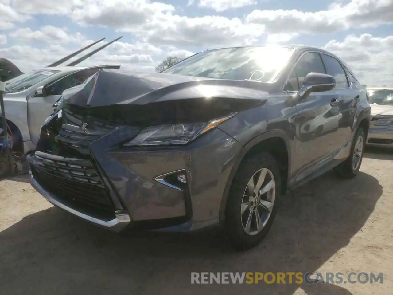 2 Photograph of a damaged car 2T2ZZMCA1KC126350 LEXUS RX350 2019