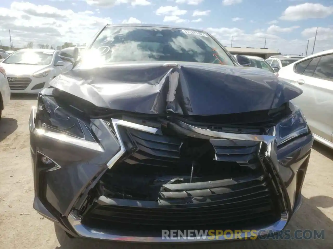 9 Photograph of a damaged car 2T2ZZMCA1KC126350 LEXUS RX350 2019