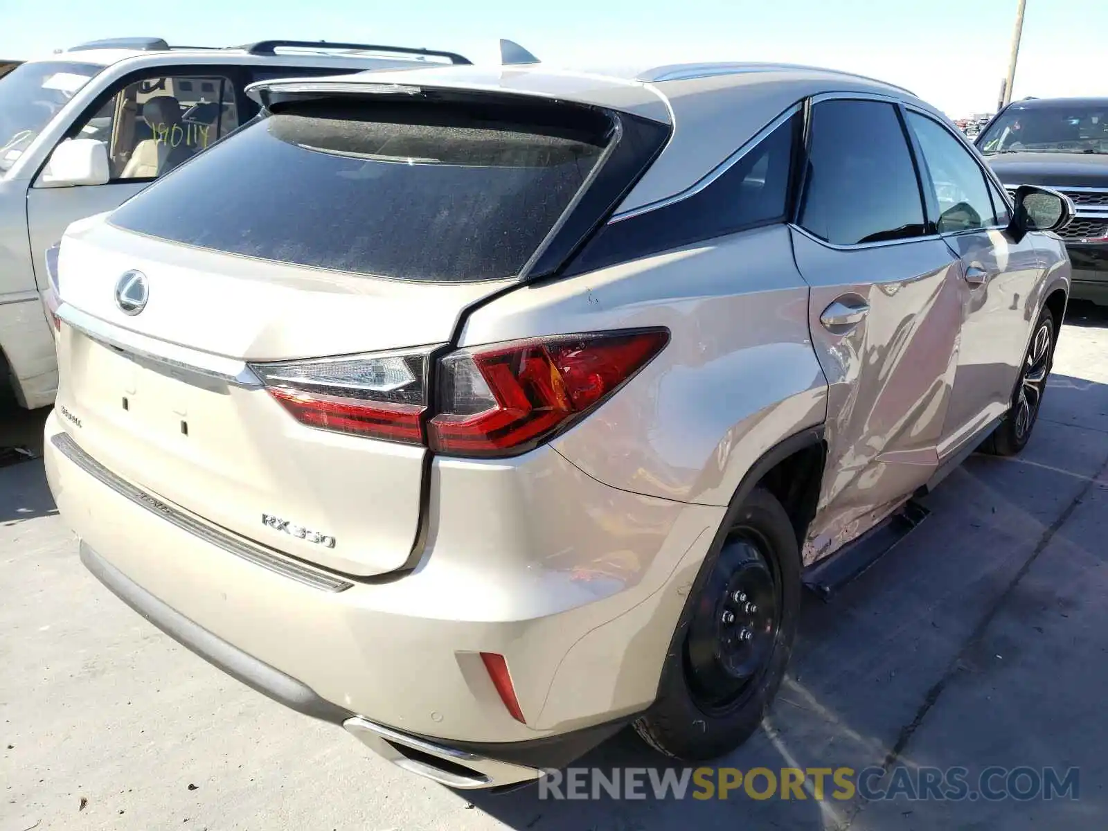 4 Photograph of a damaged car 2T2ZZMCA1KC127370 LEXUS RX350 2019