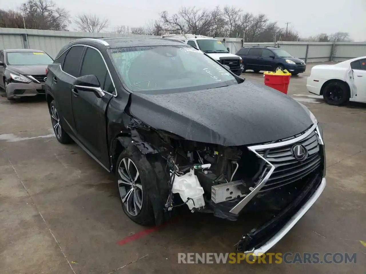 1 Photograph of a damaged car 2T2ZZMCA1KC128227 LEXUS RX350 2019