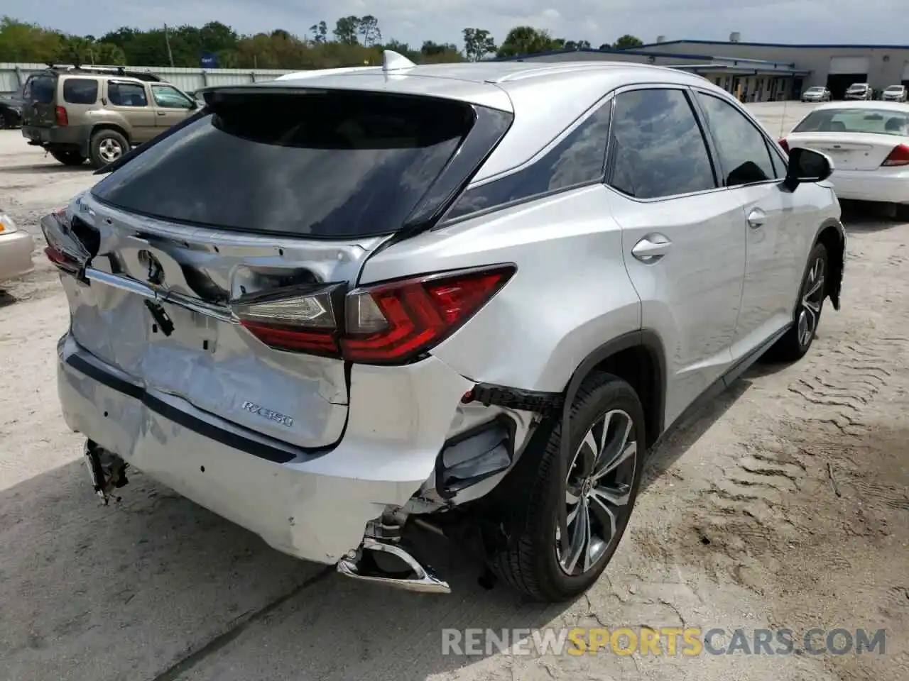 4 Photograph of a damaged car 2T2ZZMCA1KC129748 LEXUS RX350 2019