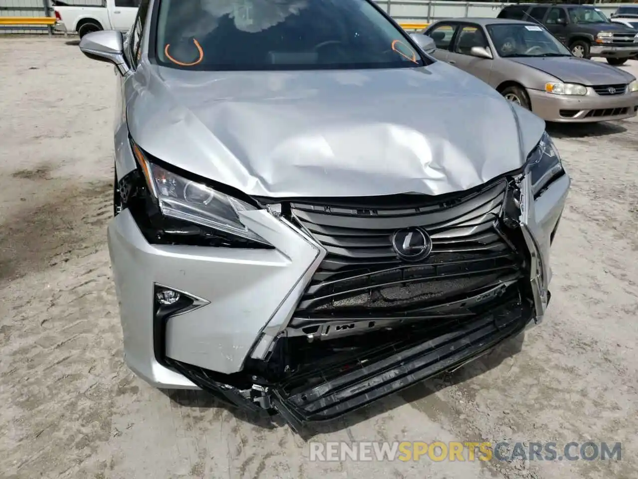 9 Photograph of a damaged car 2T2ZZMCA1KC129748 LEXUS RX350 2019