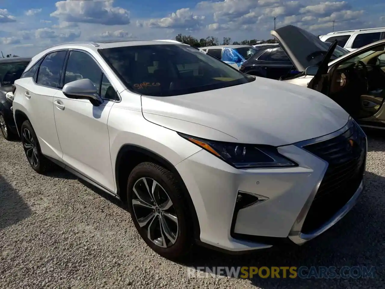 1 Photograph of a damaged car 2T2ZZMCA1KC132195 LEXUS RX350 2019