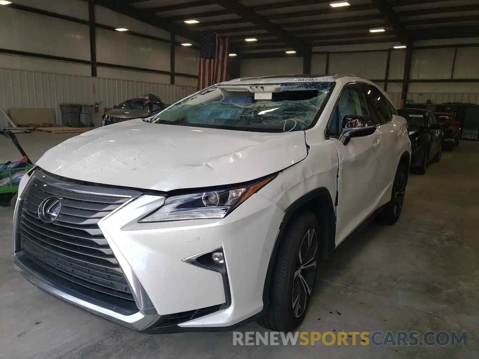 2 Photograph of a damaged car 2T2ZZMCA1KC145769 LEXUS RX350 2019