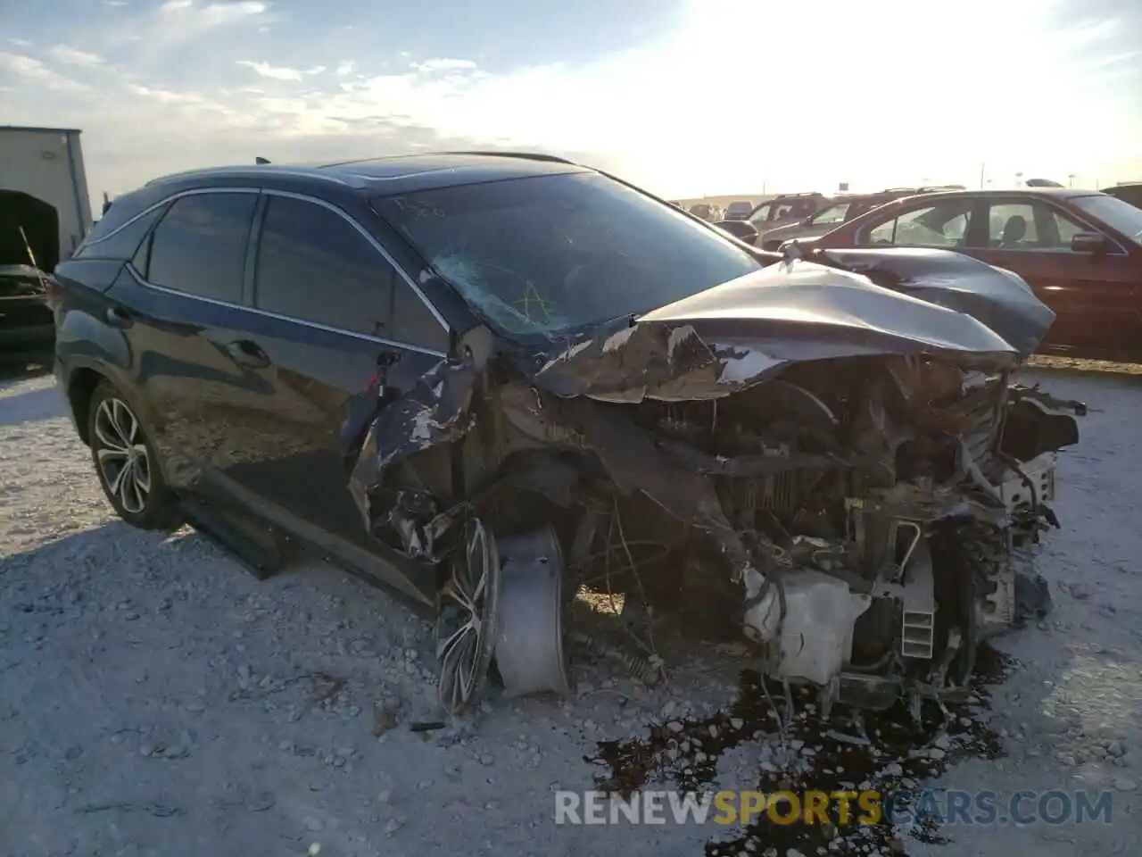 1 Photograph of a damaged car 2T2ZZMCA2KC118113 LEXUS RX350 2019