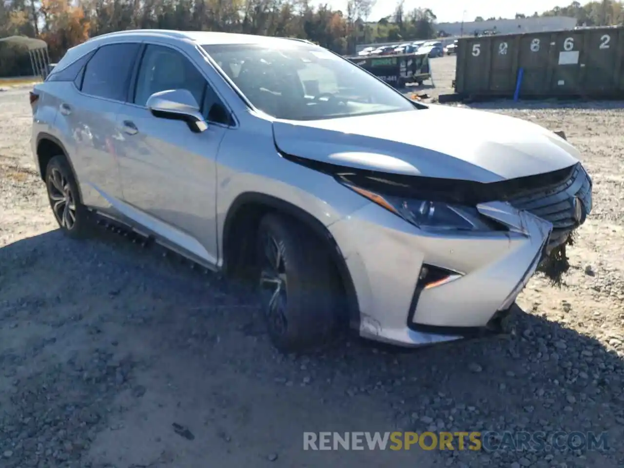 1 Photograph of a damaged car 2T2ZZMCA2KC119682 LEXUS RX350 2019