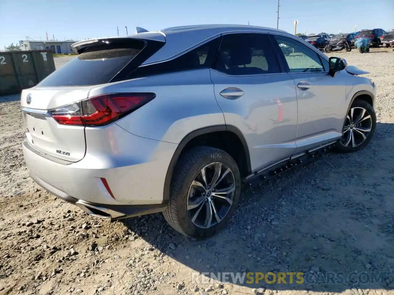 4 Photograph of a damaged car 2T2ZZMCA2KC119682 LEXUS RX350 2019