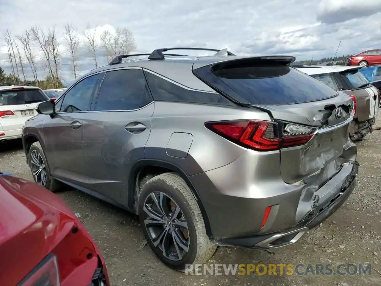 3 Photograph of a damaged car 2T2ZZMCA2KC119763 LEXUS RX350 2019