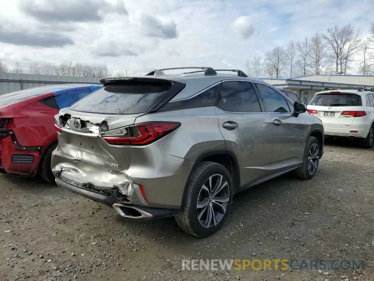 4 Photograph of a damaged car 2T2ZZMCA2KC119763 LEXUS RX350 2019