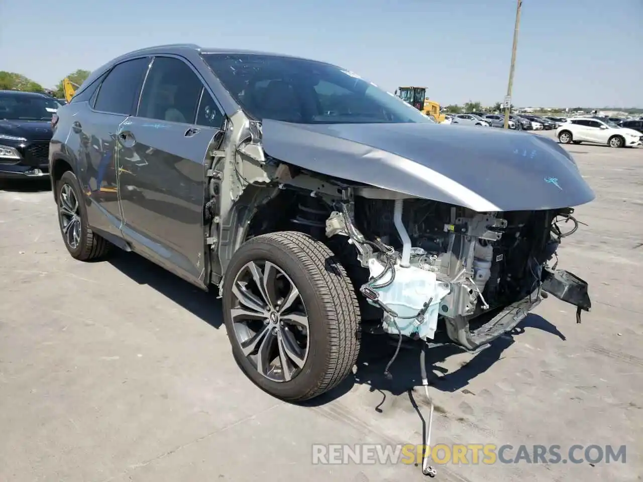 1 Photograph of a damaged car 2T2ZZMCA2KC120279 LEXUS RX350 2019