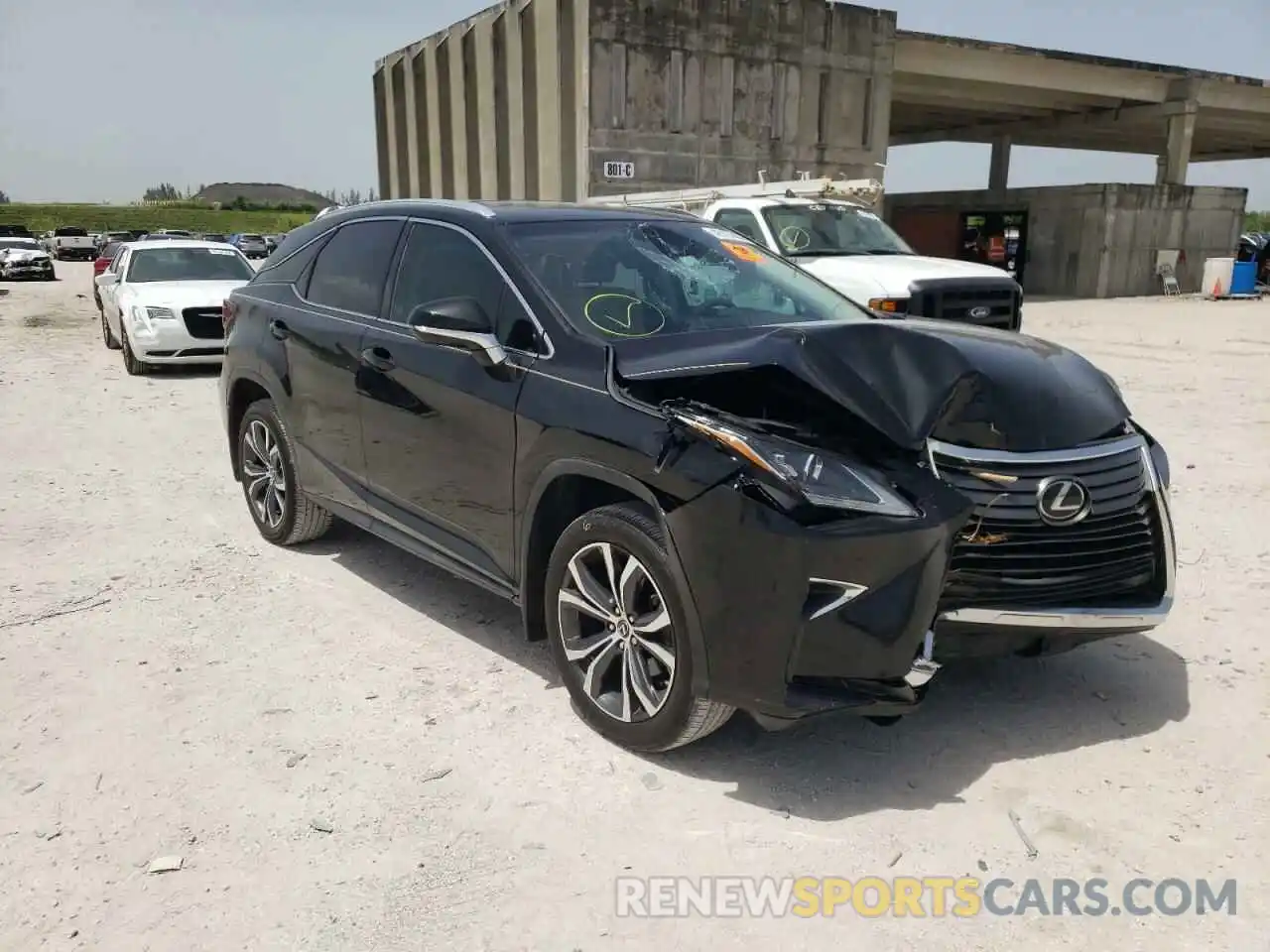 1 Photograph of a damaged car 2T2ZZMCA2KC120928 LEXUS RX350 2019