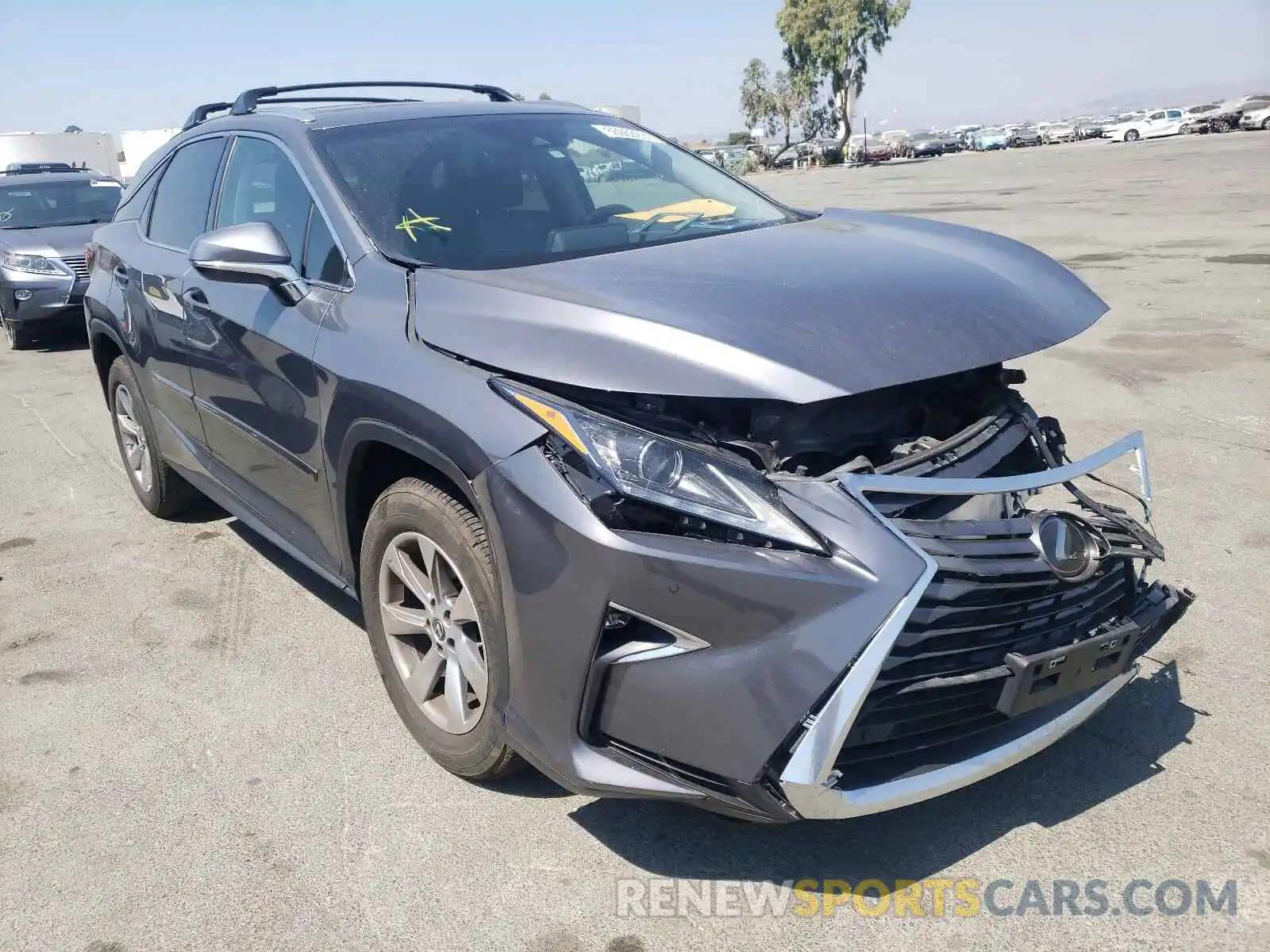 1 Photograph of a damaged car 2T2ZZMCA2KC134652 LEXUS RX350 2019