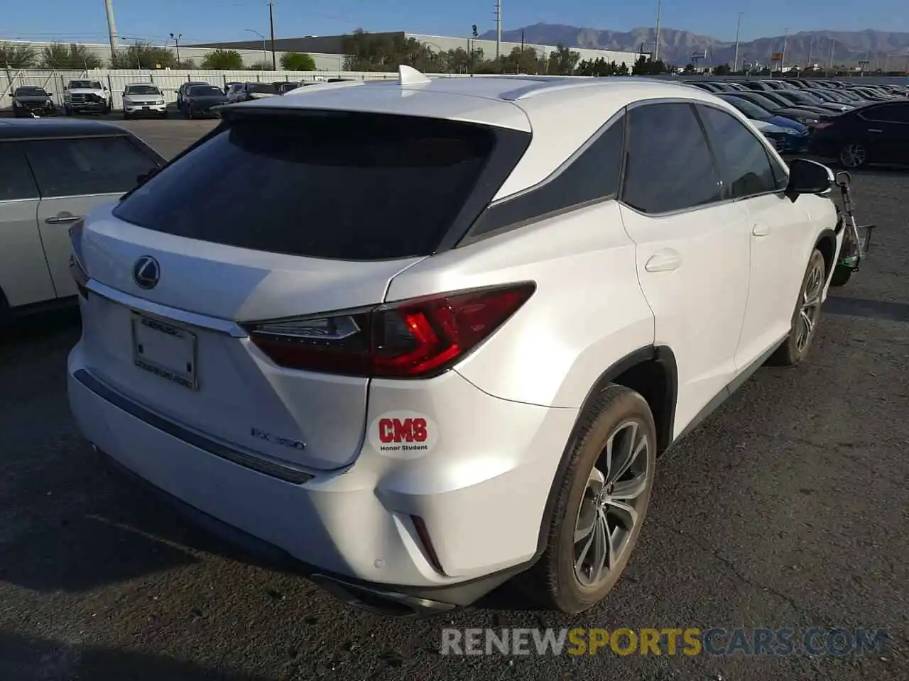 4 Photograph of a damaged car 2T2ZZMCA2KC135249 LEXUS RX350 2019