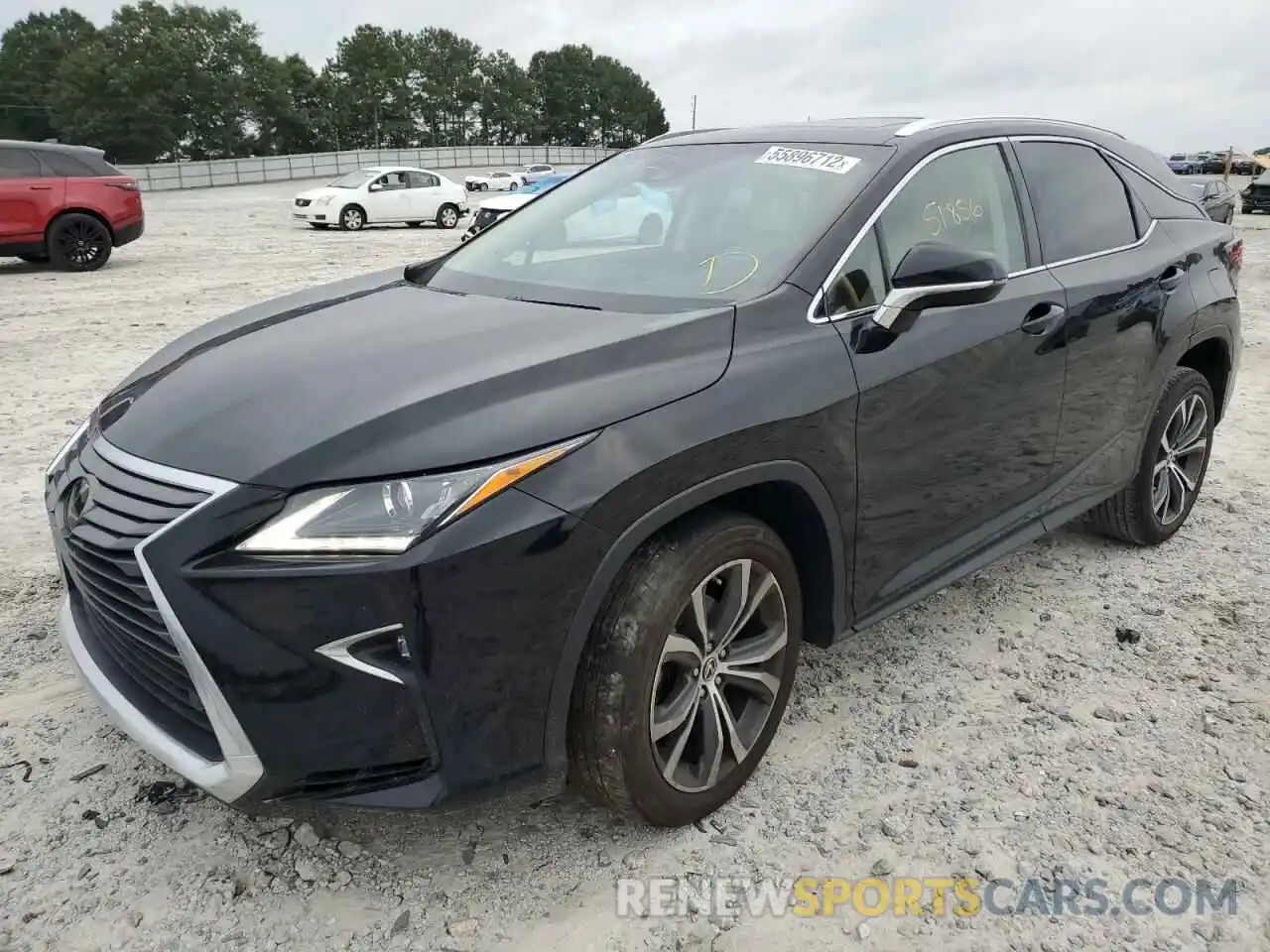 2 Photograph of a damaged car 2T2ZZMCA2KC135977 LEXUS RX350 2019