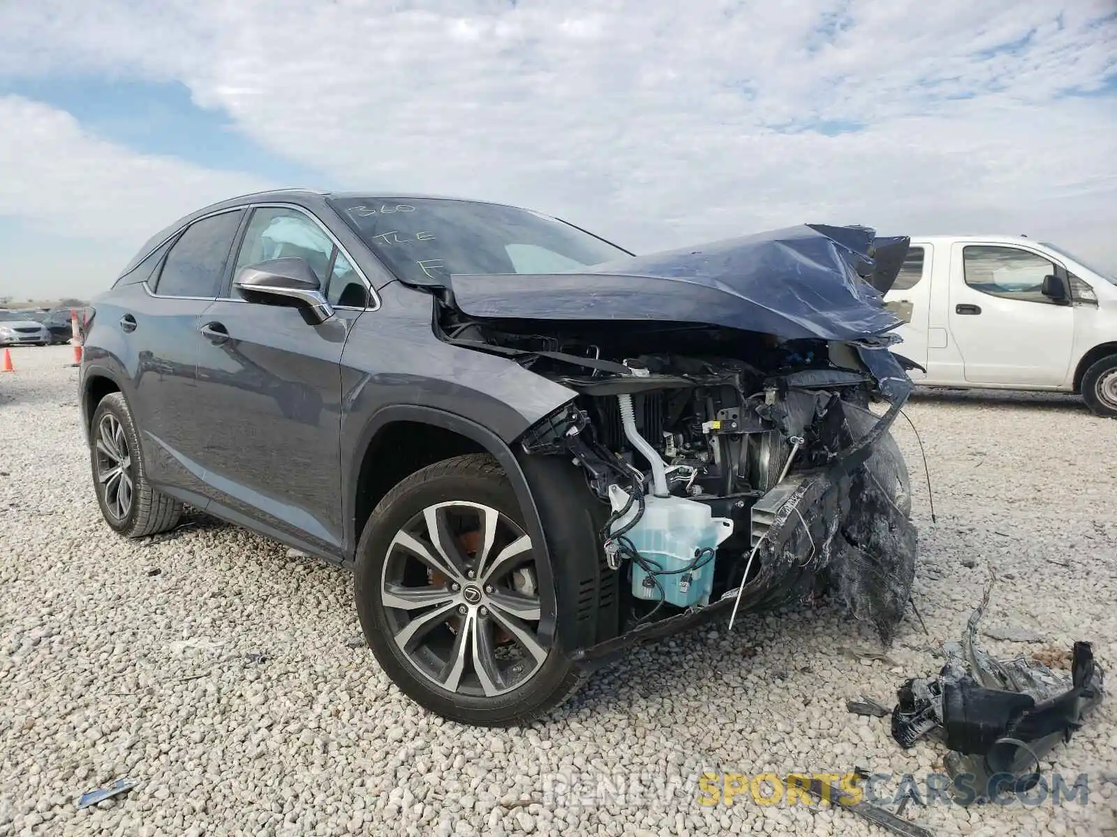 1 Photograph of a damaged car 2T2ZZMCA2KC141388 LEXUS RX350 2019