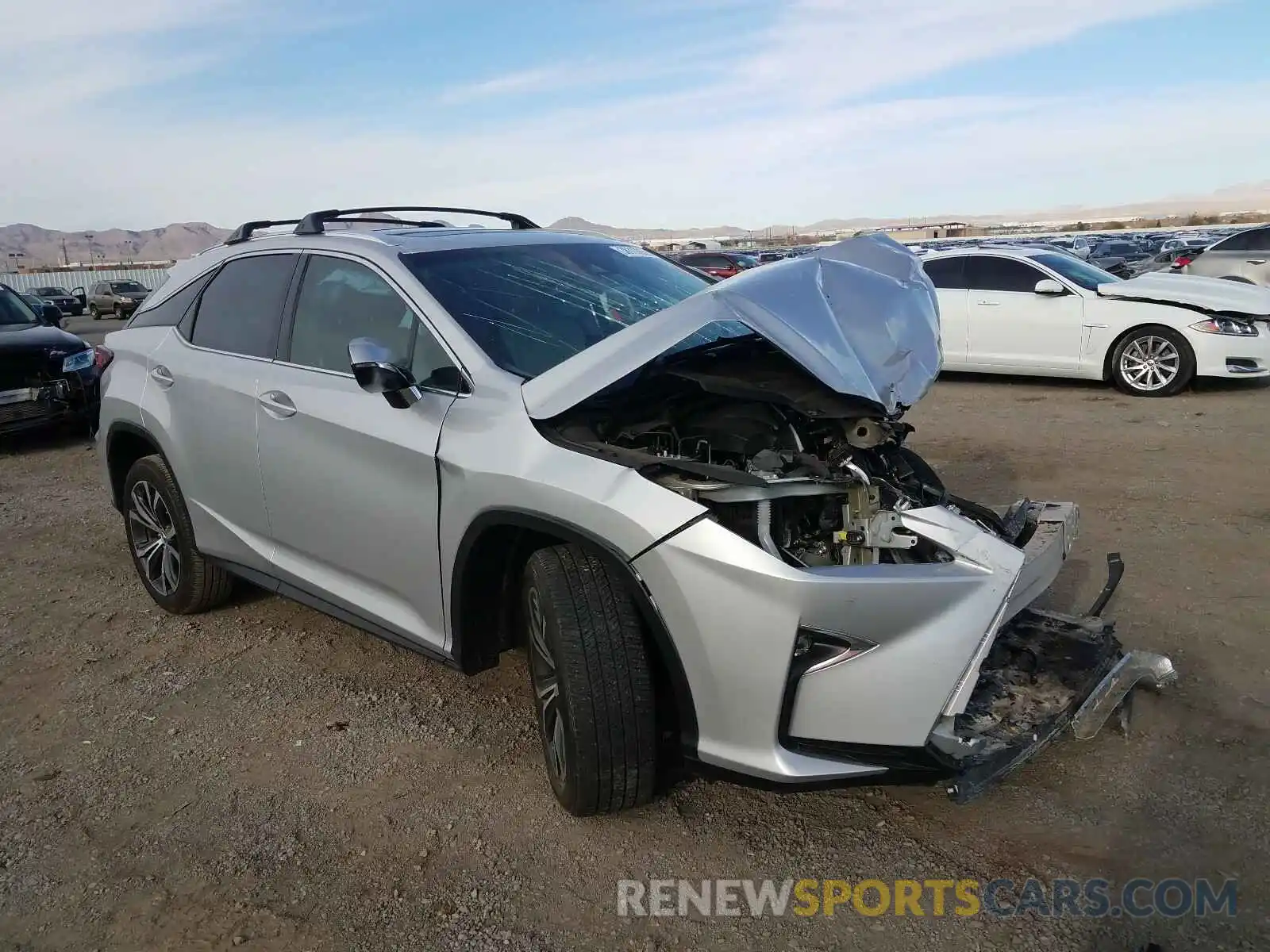 1 Photograph of a damaged car 2T2ZZMCA2KC141441 LEXUS RX350 2019